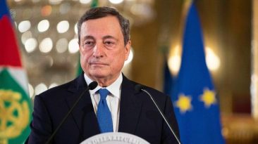 Il presidente del Consiglio, Mario Draghi